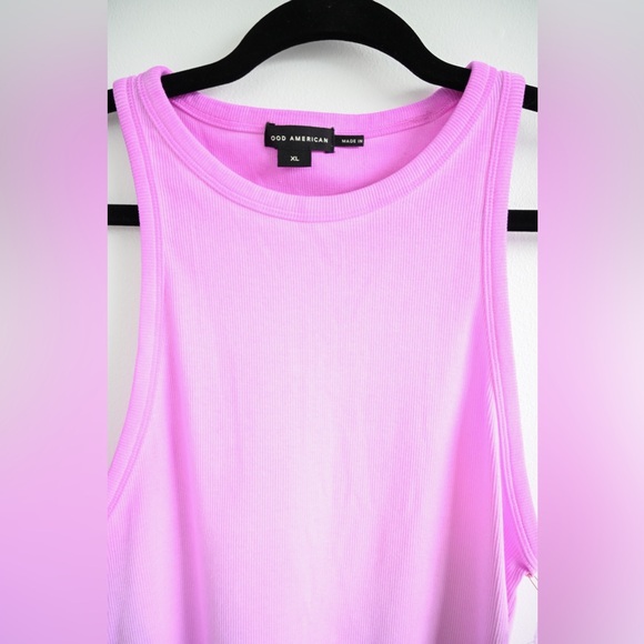Good American Ribbed Tank Lollipop, New With Tags - Picture 7 of 7